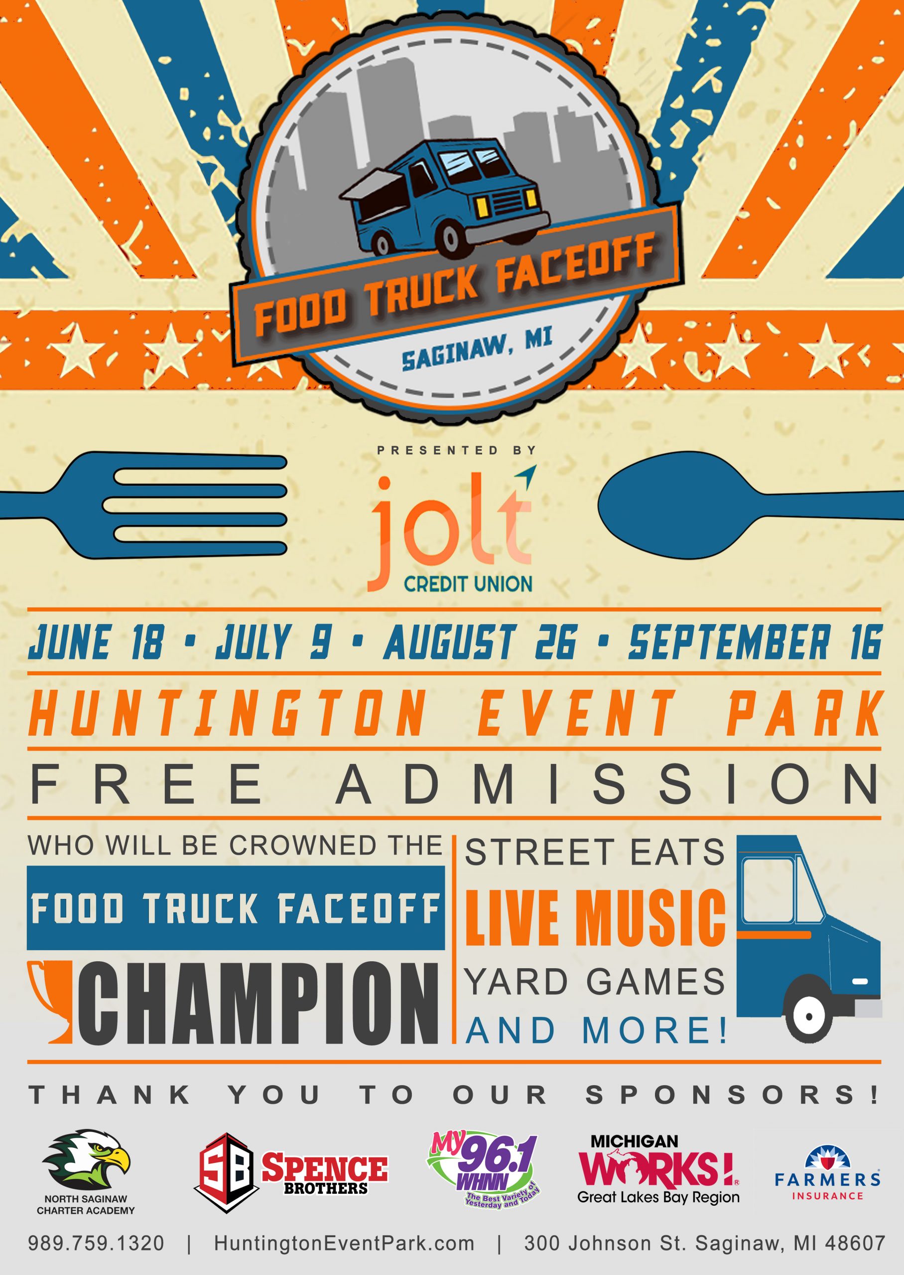 Food Truck Faceoff Poster 2021